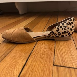 TOMS Jutti Genuine Calf Hair d’Orsay Flat sz 5.5